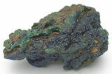 Sparkling Azurite and Malachite Crystal Association - China #217645-1